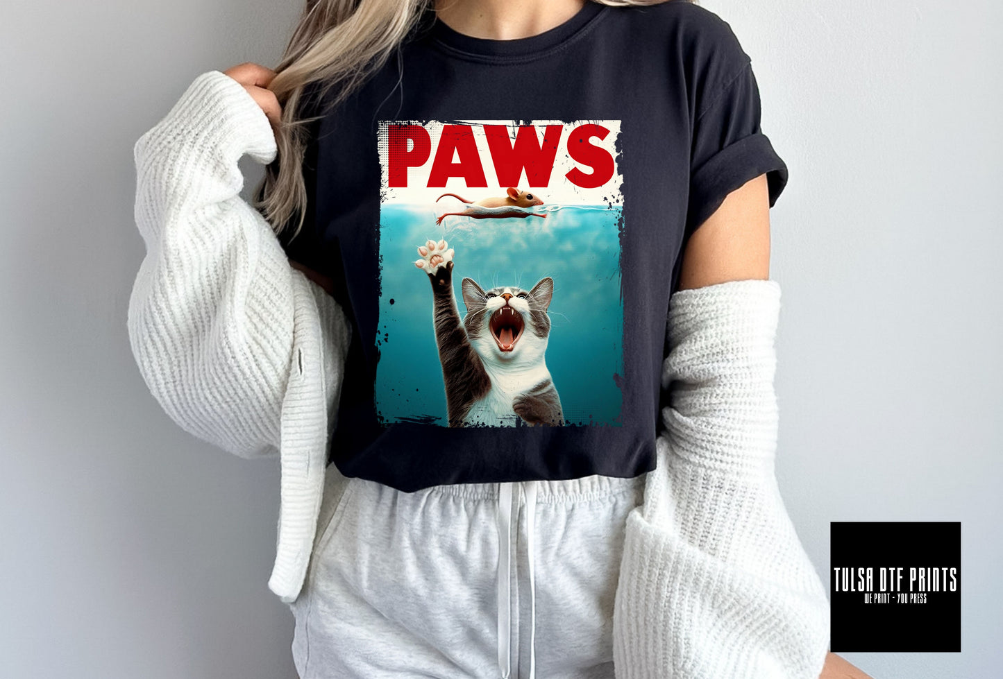 DTF PAWS PARODY TRANSFER