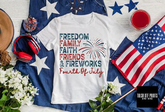 DTF FREEDOM & FAMILY 4TH OF JULY TRANSFER