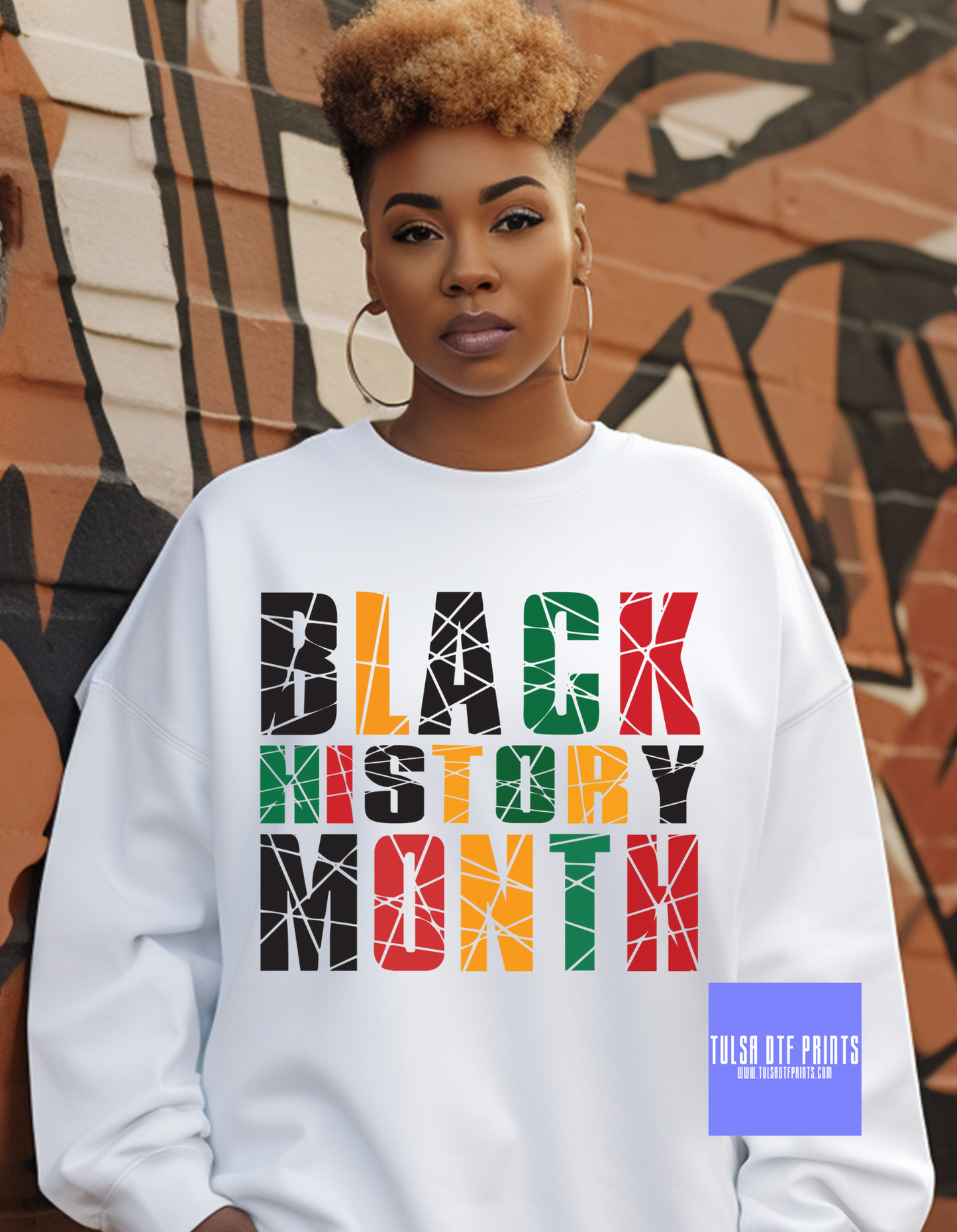 DTF BLACK HISTORY MONTH MULTICOLOR TRANSFER