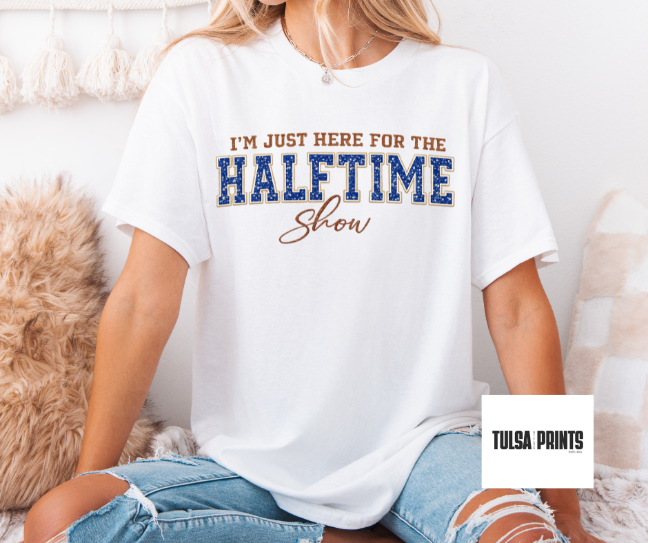 DTF EMBROIDERED HALFTIME SHOW TRANSFER