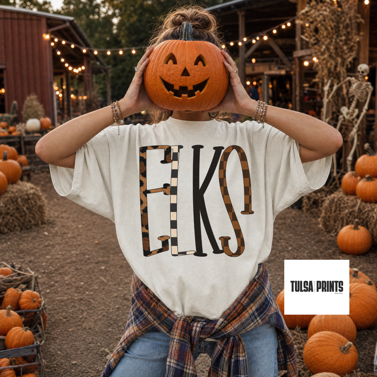DTF LEO & GINGHAM PATTERNED COLLECTION 1 TRANSFER (11 MASCOTS AVAIL.)