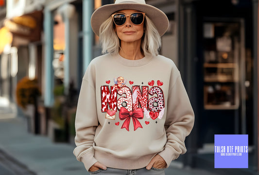 DTF NANA PREPPY VALENTINES COQUETTE TRANSFER