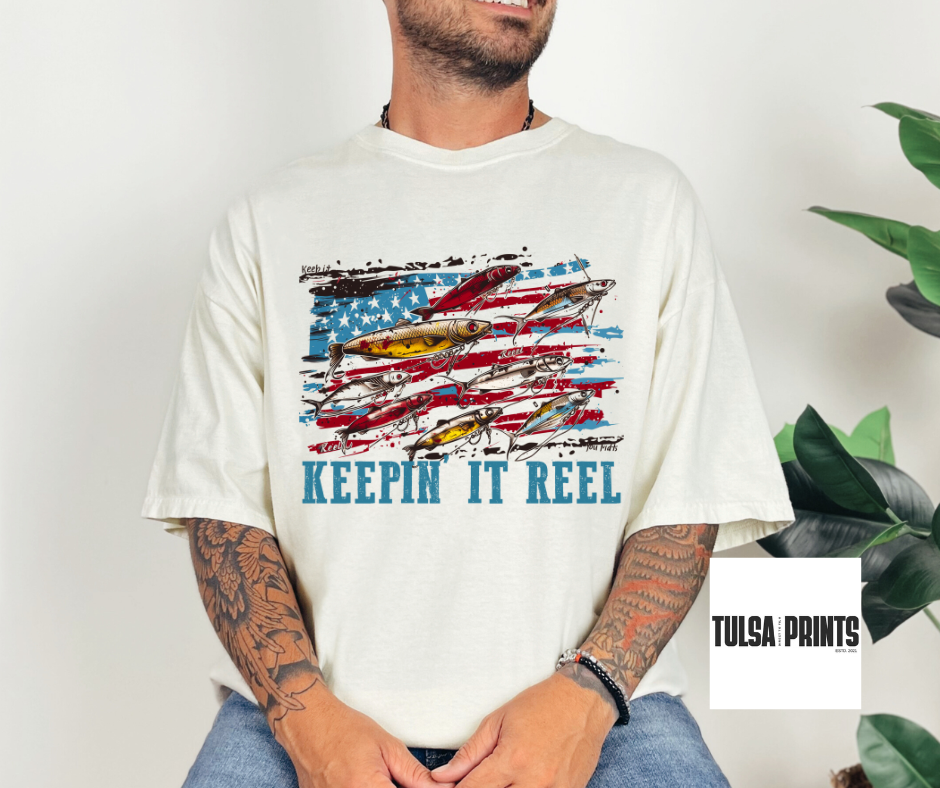 DTF KEEPIN IT REEL TRANSFER