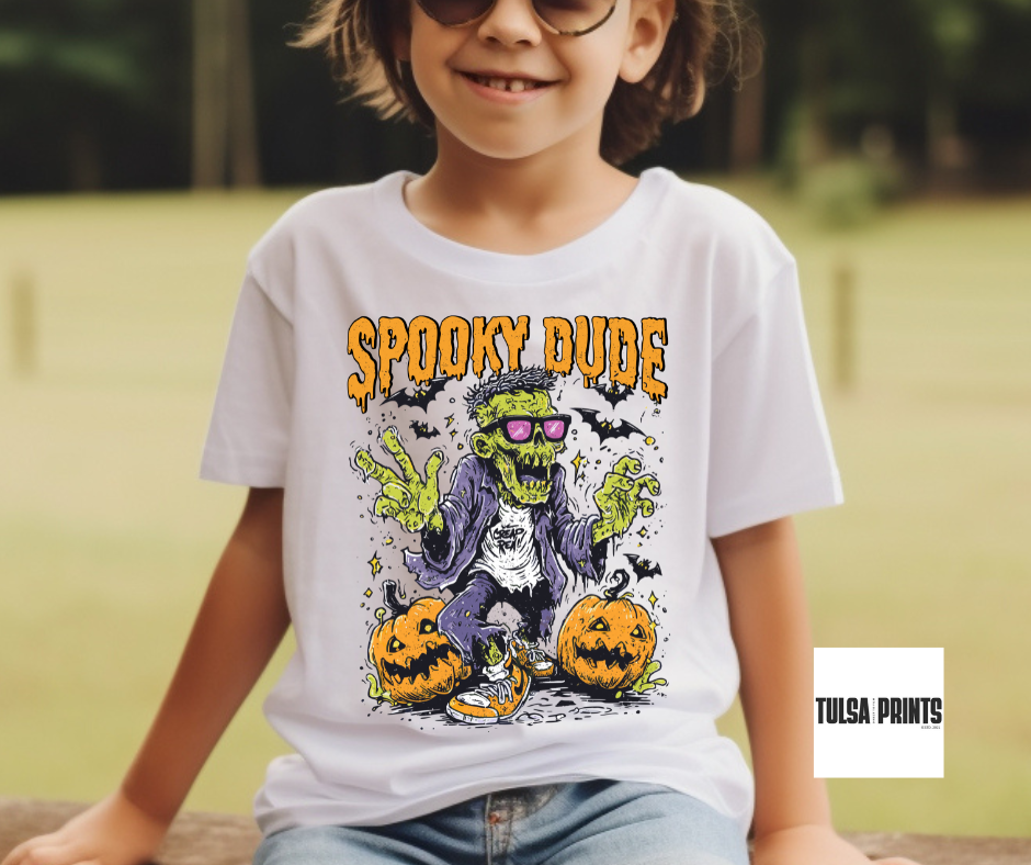 DTF SPOOKY ZOMBIE DUDE TRANSFER (2 COLORS AVAIL.)