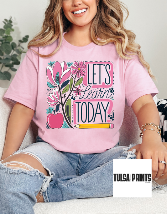 DTF LET'S LEARN TODAY TRANSFER