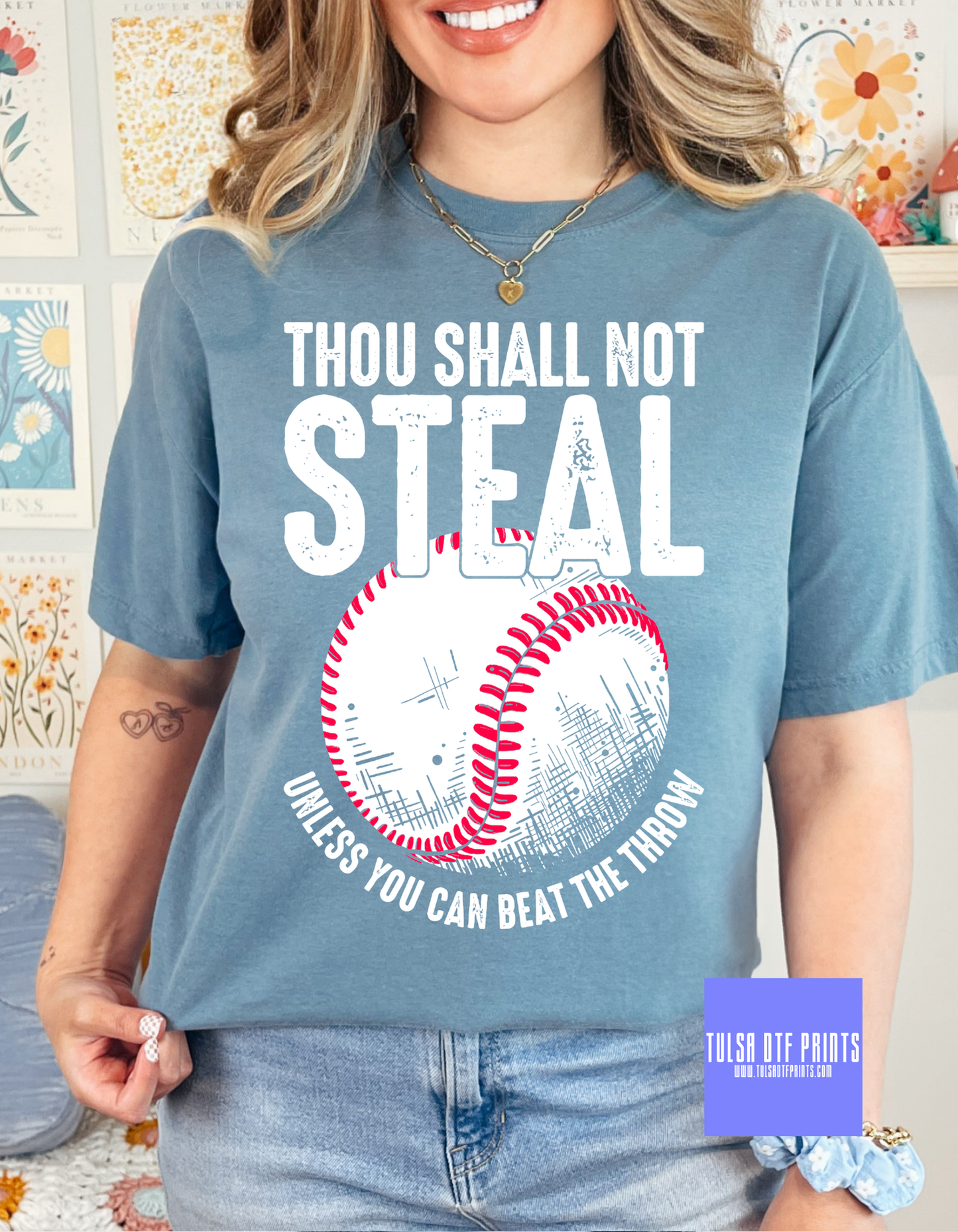 DTF THOU SHALL NOT STEAL TRANSFER