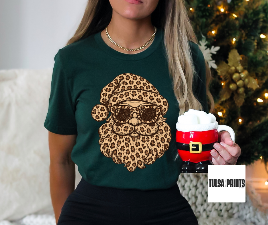 DTF SASSY SANTA PEACE TRANSFER