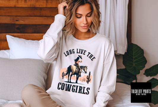 DTF LONG LIVE THE COWGIRLS TRANSFER