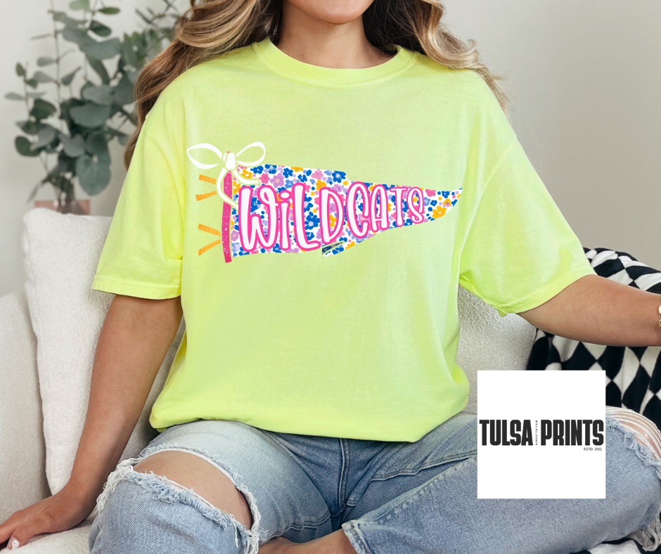 DTF FLORAL SPIRIT PENNANT TRANSFER