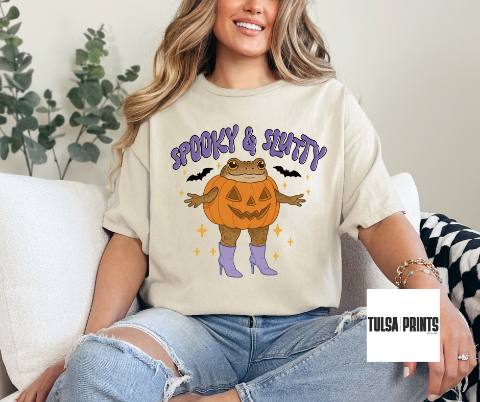 DTF SPOOKY & SLUTTY TRANSFER