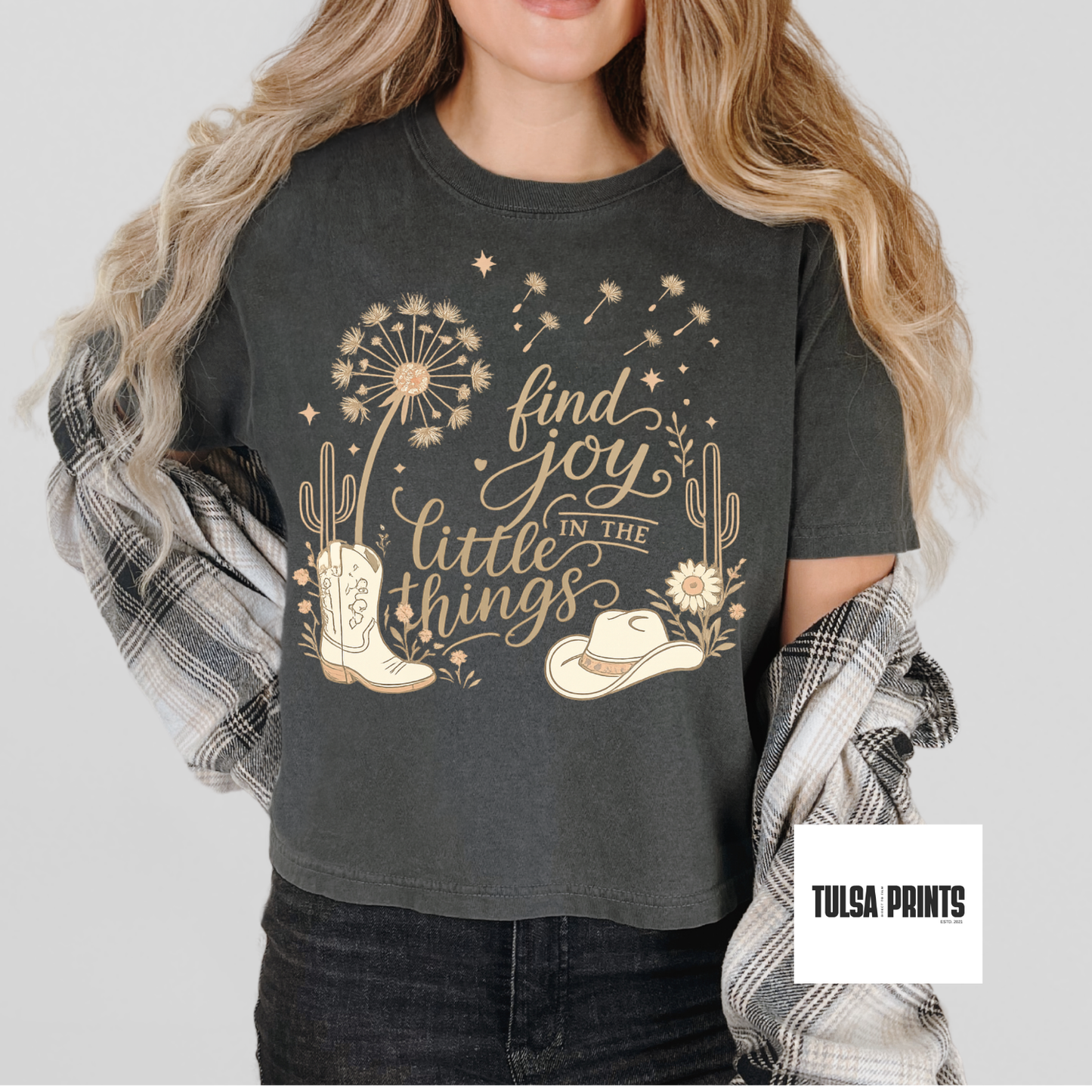 DTF FIND JOY IN THE LITTLE THINGS TRANSFER