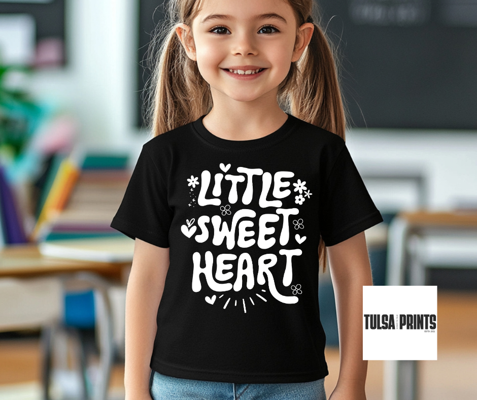 DTF LITTLE SWEET HEART TRANSFER