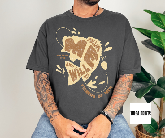 DTF MATTHEW 4:19 FOLLOW ME TRANSFER