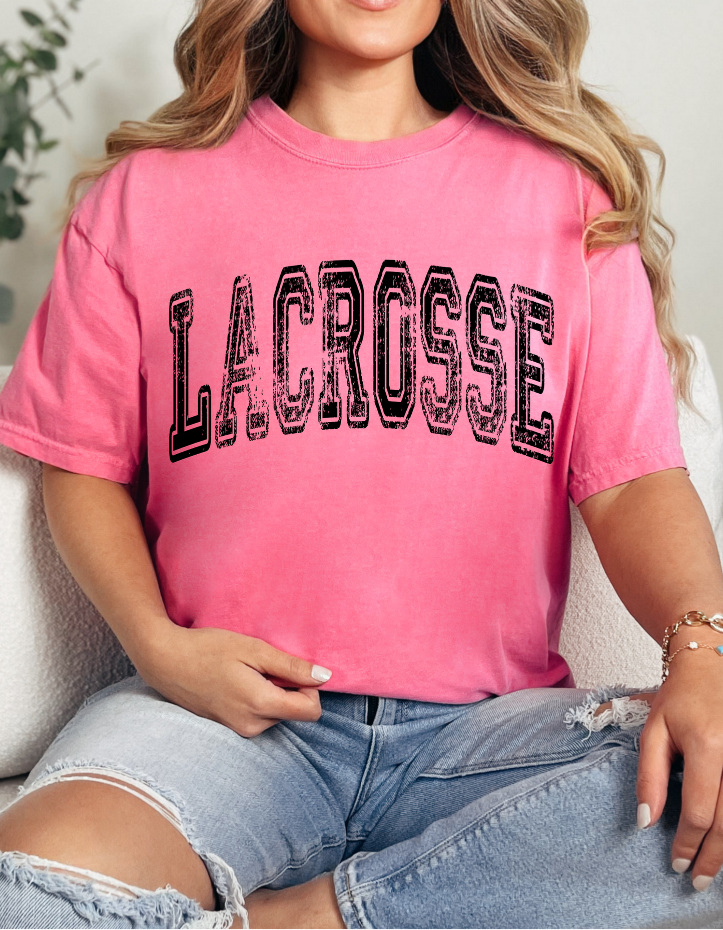 DTF LACROSSE ARCHED TRANSFER