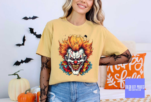 DTF HALLOWEEN CREEPY CLOWN TRANSFER