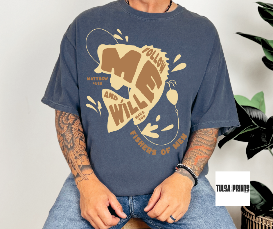 DTF MATTHEW 4:19 FOLLOW ME TRANSFER