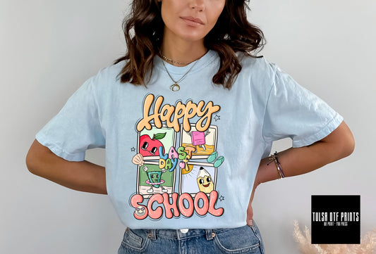 DTF HAPPY LAST DAY OF SCHOOL FUN COLLAGE TRANSFER
