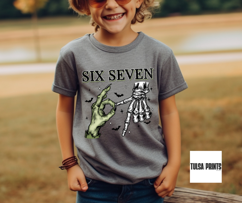 DTF SIX SEVEN HANDS TRANSFER