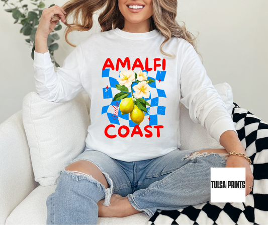 DTF AMALFI COAST CHECKER TRANSFER