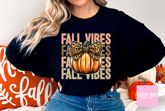 DTF FALL VIBES STACKED W/ PUMPKIN COQUETTE TRANSFER