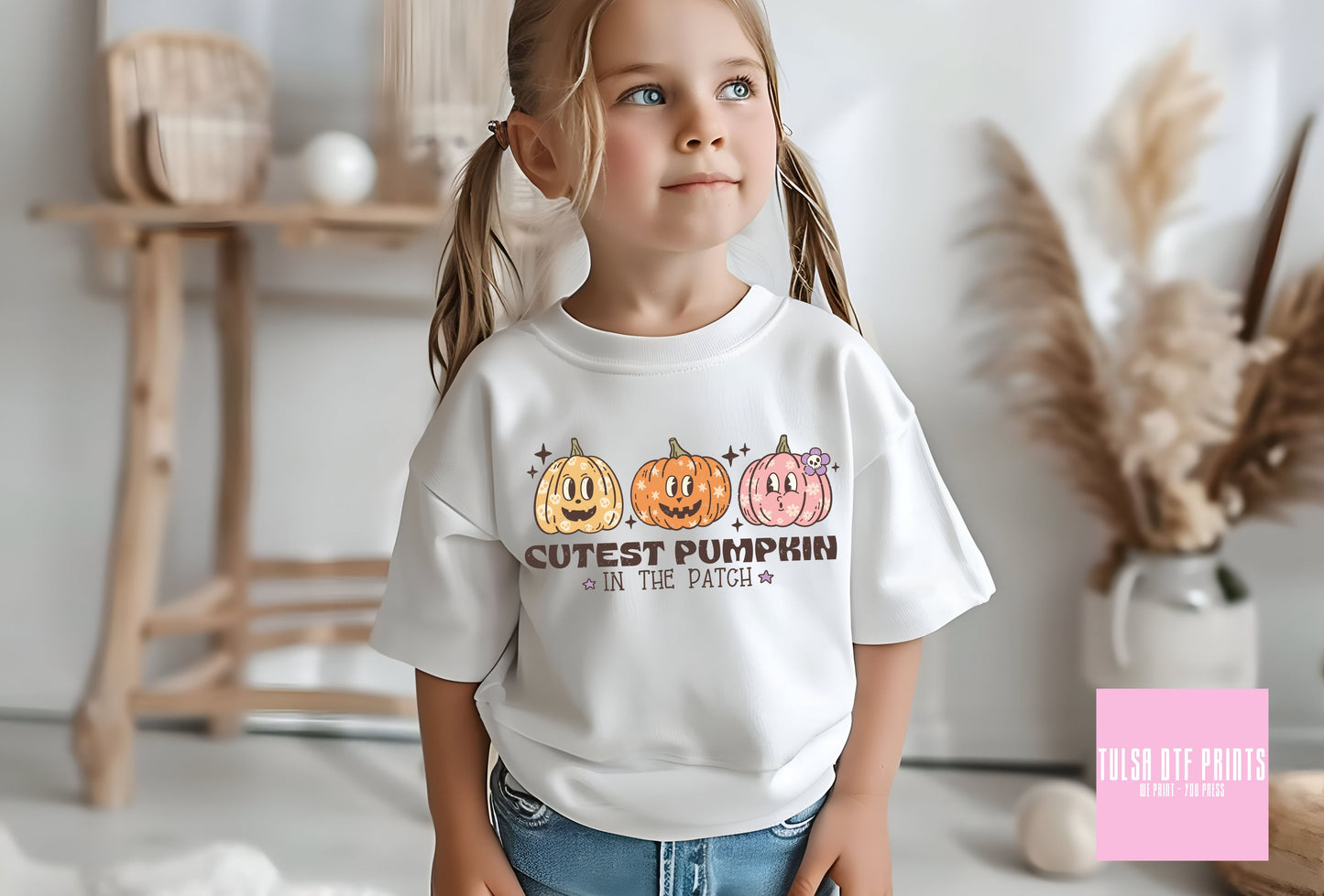 DTF CUTEST PUMPKIN IN THE PATCH TRANSFER