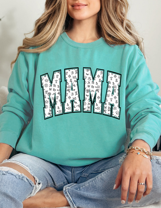 DTF MAMA ANCIENT SYMBOLS TRANSFER