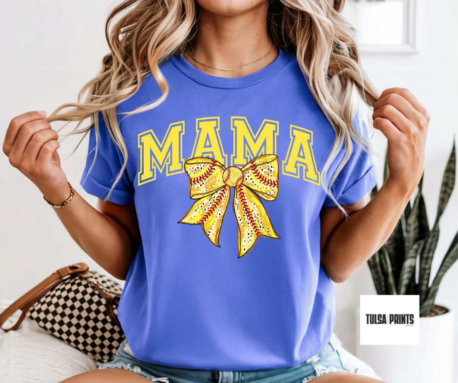 DTF MAMA SPORTS BOW (6 OPTIONS AVAIL.) TRANSFER
