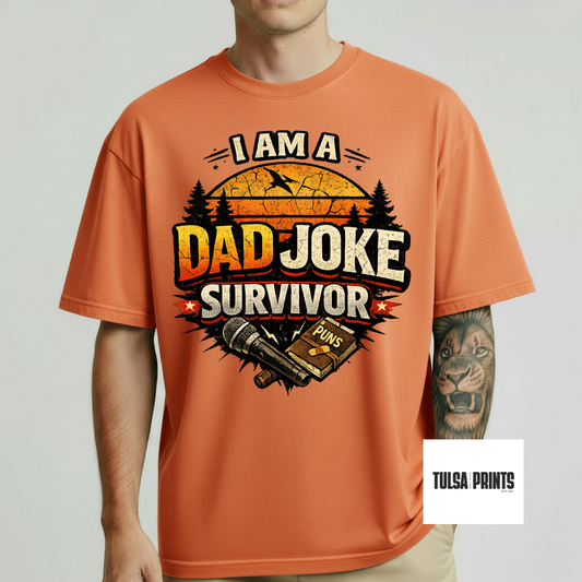 DTF DAD JOKE SURVIVOR TRANSFER