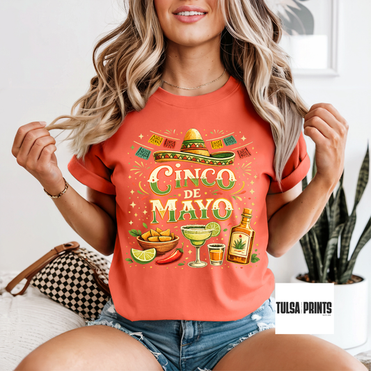 DTF CINCO DE MAYO SOMBRERO TRANSFER