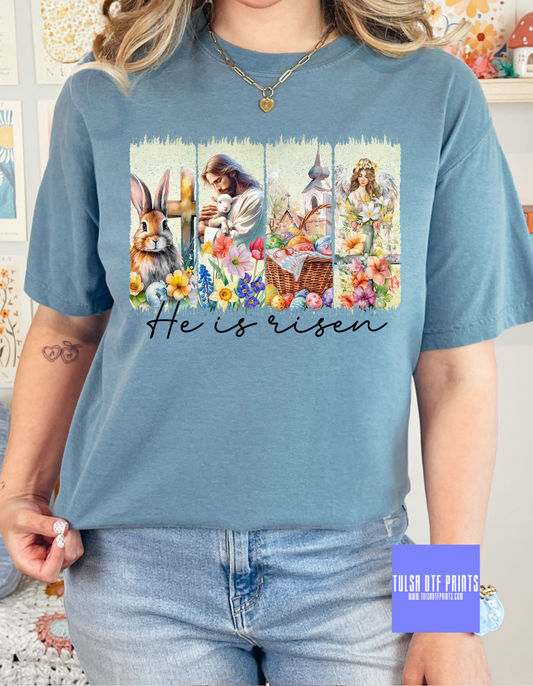 DTF RISEN CHRIST EASTER TRANSFER