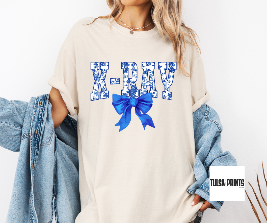 DTF BLUE TOILE X-RAY TRANSFER