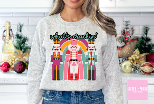 DTF CRACKIN' NUTCRACKERS TRANSFER