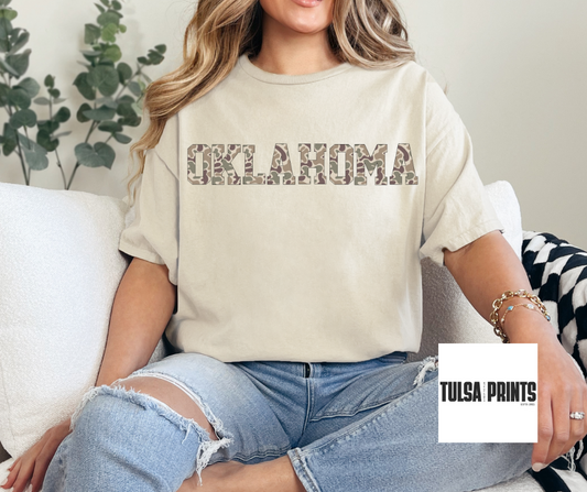 DTF OKLAHOMA CAMO TRANSFER