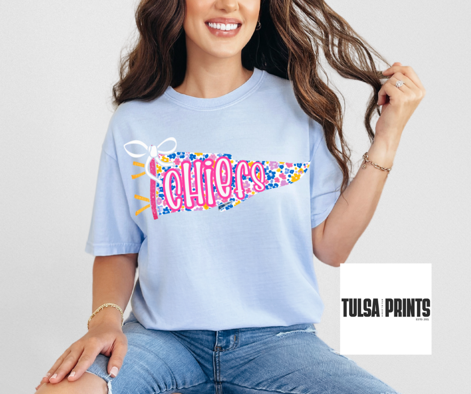 DTF FLORAL SPIRIT PENNANT TRANSFER