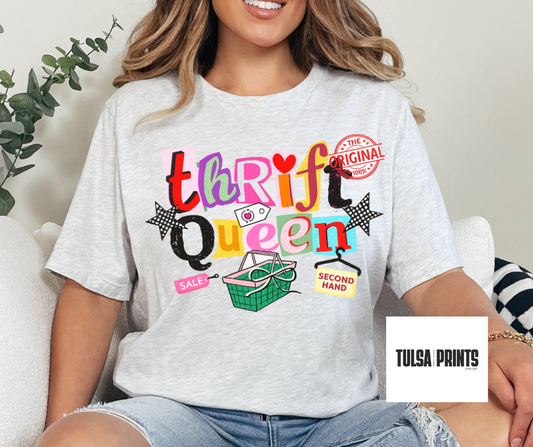 DTF THRIFT QUEEN RANDOM LETTERS TRANSFER