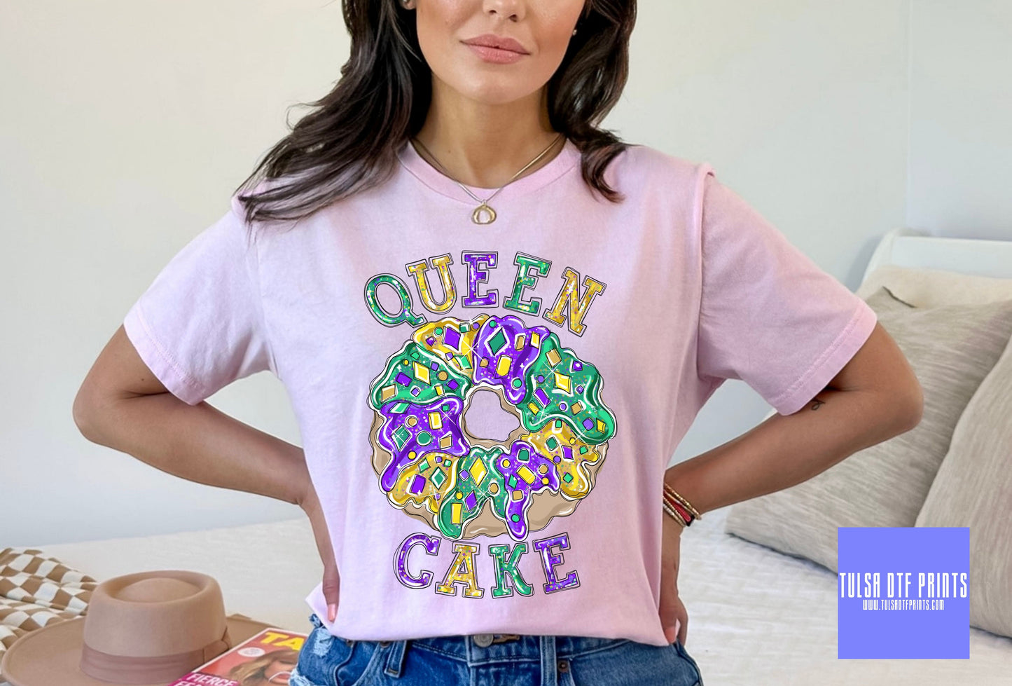 DTF QUEEN CAKE TRANSFER