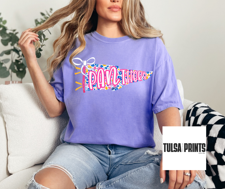 DTF FLORAL SPIRIT PENNANT TRANSFER