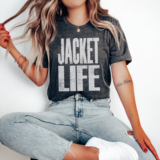 DTF JACKET LIFE Super Faded Distressed transfer