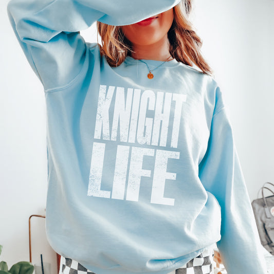 DTF KNIGHT LIFE Super Faded Distressed transfer