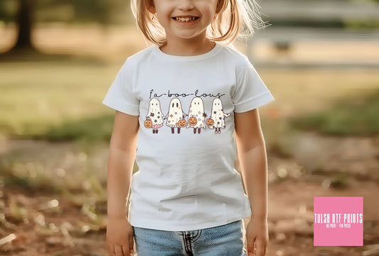 DTF FA-BOO-LOUS MINI GHOSTS TRANSFER