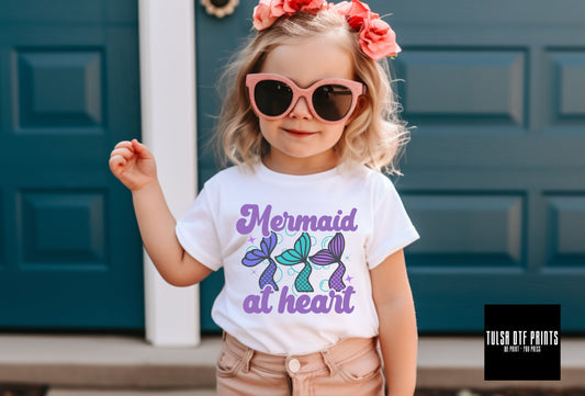 DTF MERMAID AT HEART TRANSFER