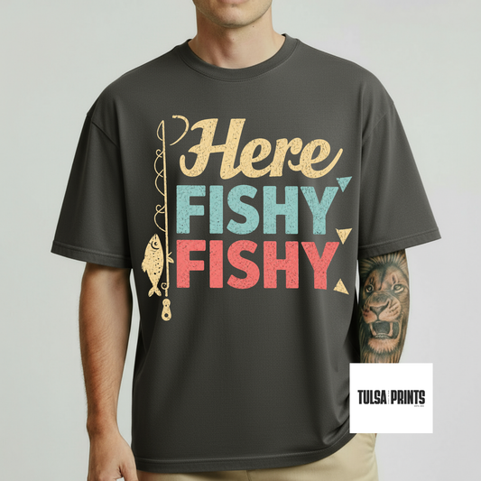 DTF HERE FISHY FISHY TRANSFER