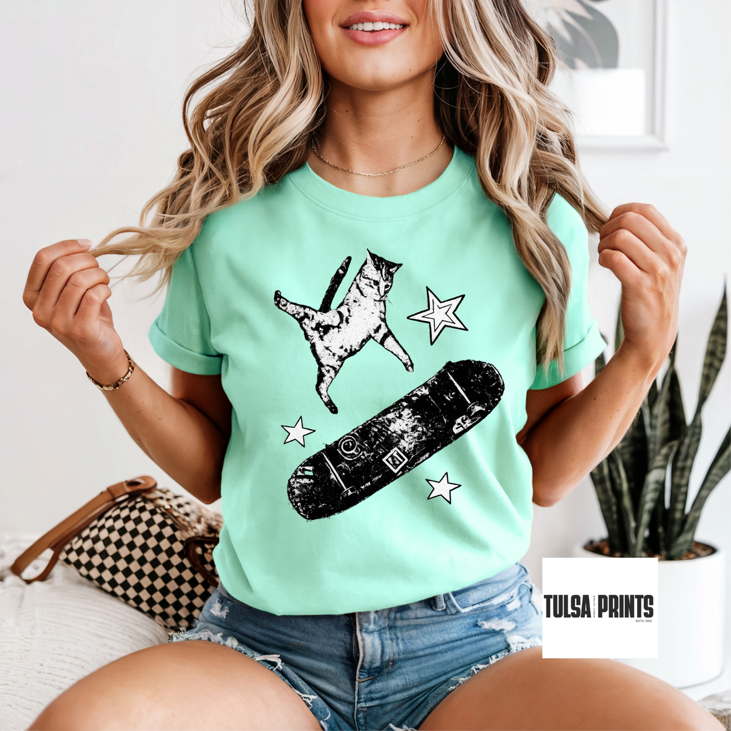 DTF COOL CAT TRANSFER