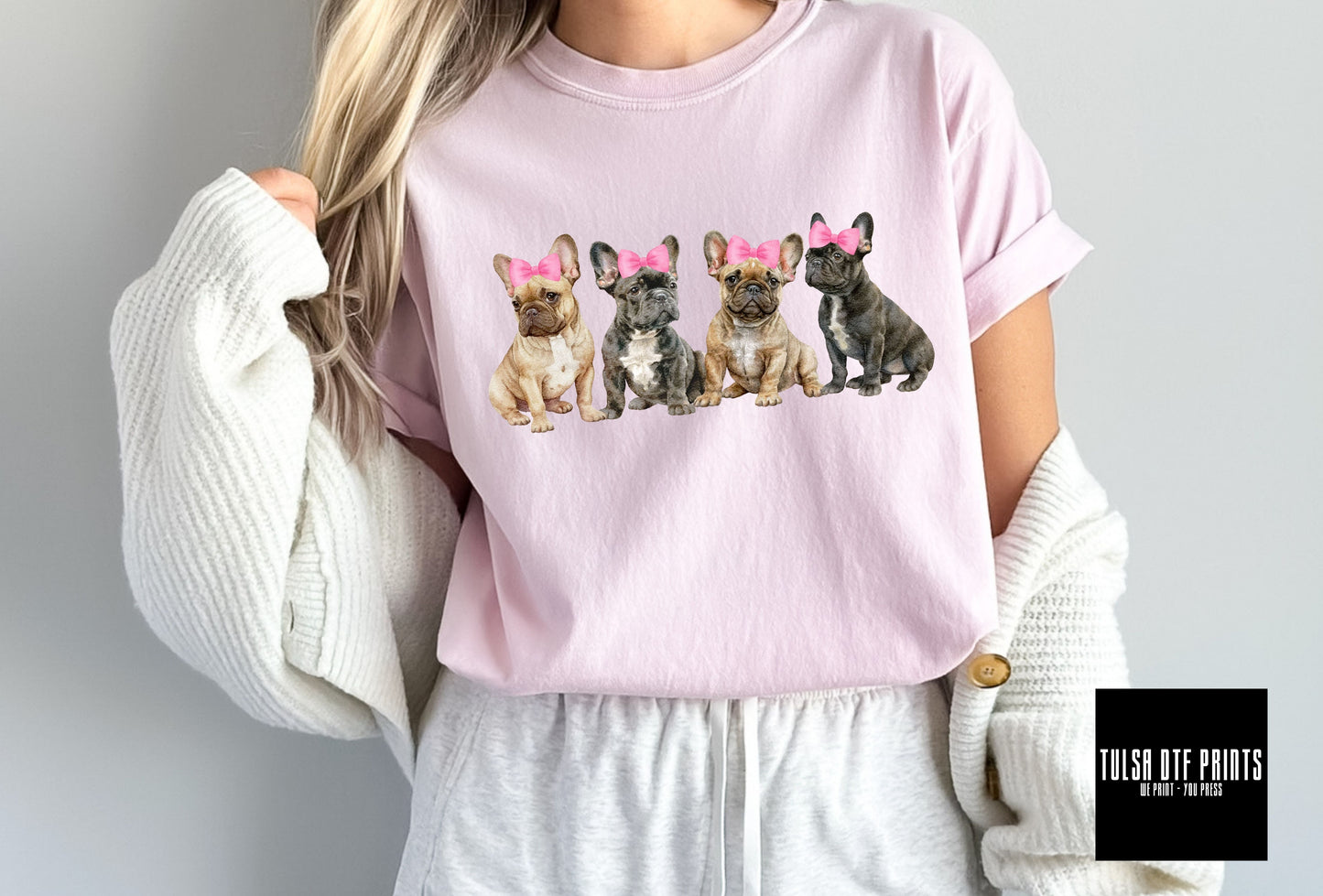 DTF COQUETTE FRENCHIE TRANSFER