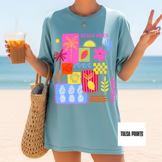 DTF BEACH VIBES COLLEGE TRANSFER
