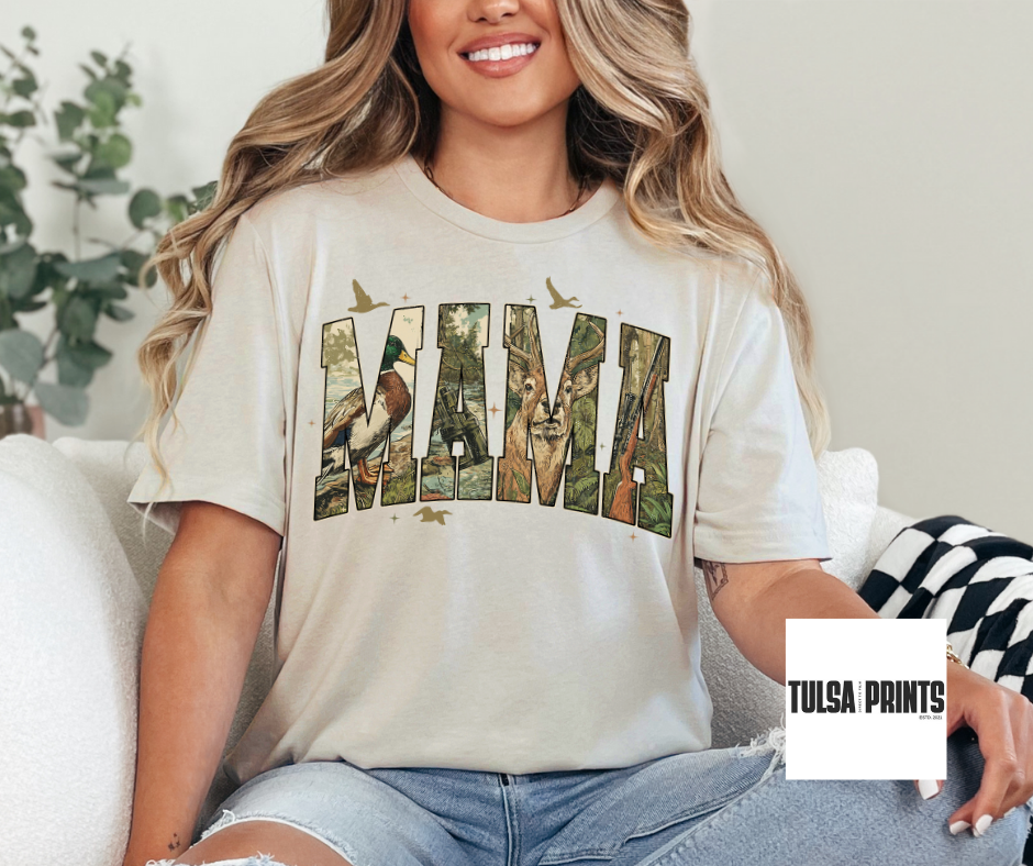 DTF COUNTRY CAMO MAMA TRANSFER