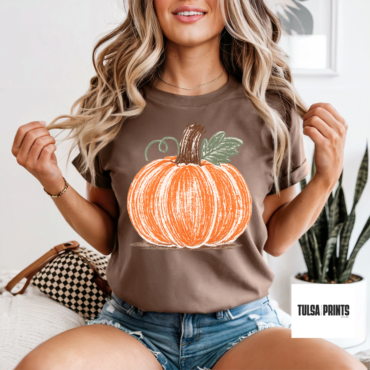 DTF COLORED PUMPKIN TRANSFER