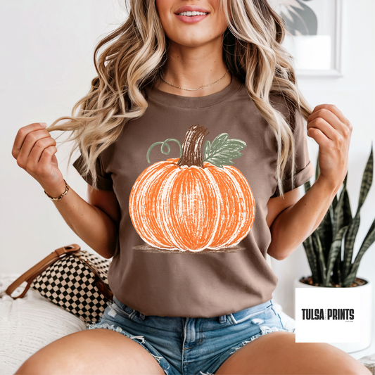 DTF COLORED PUMPKIN TRANSFER