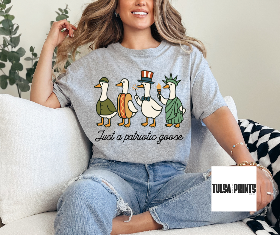 DTF PATRIOTIC GOOSE TRANSFER
