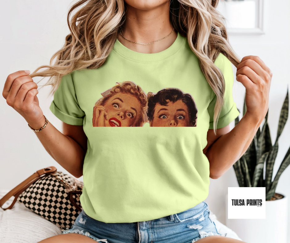 DTF PEEKING WOMEN TRANSFER